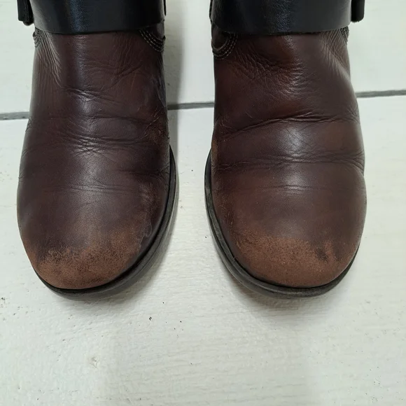PIKOLINOS Cuero/Leather Brown Vicar Boots Made in Spain Women's Size 7.5US Or 38 - Picture 5 of 9